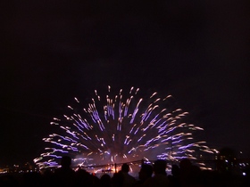 2004年諏訪湖祭湖上花火大会 Kiss of Fire 最初の1枚